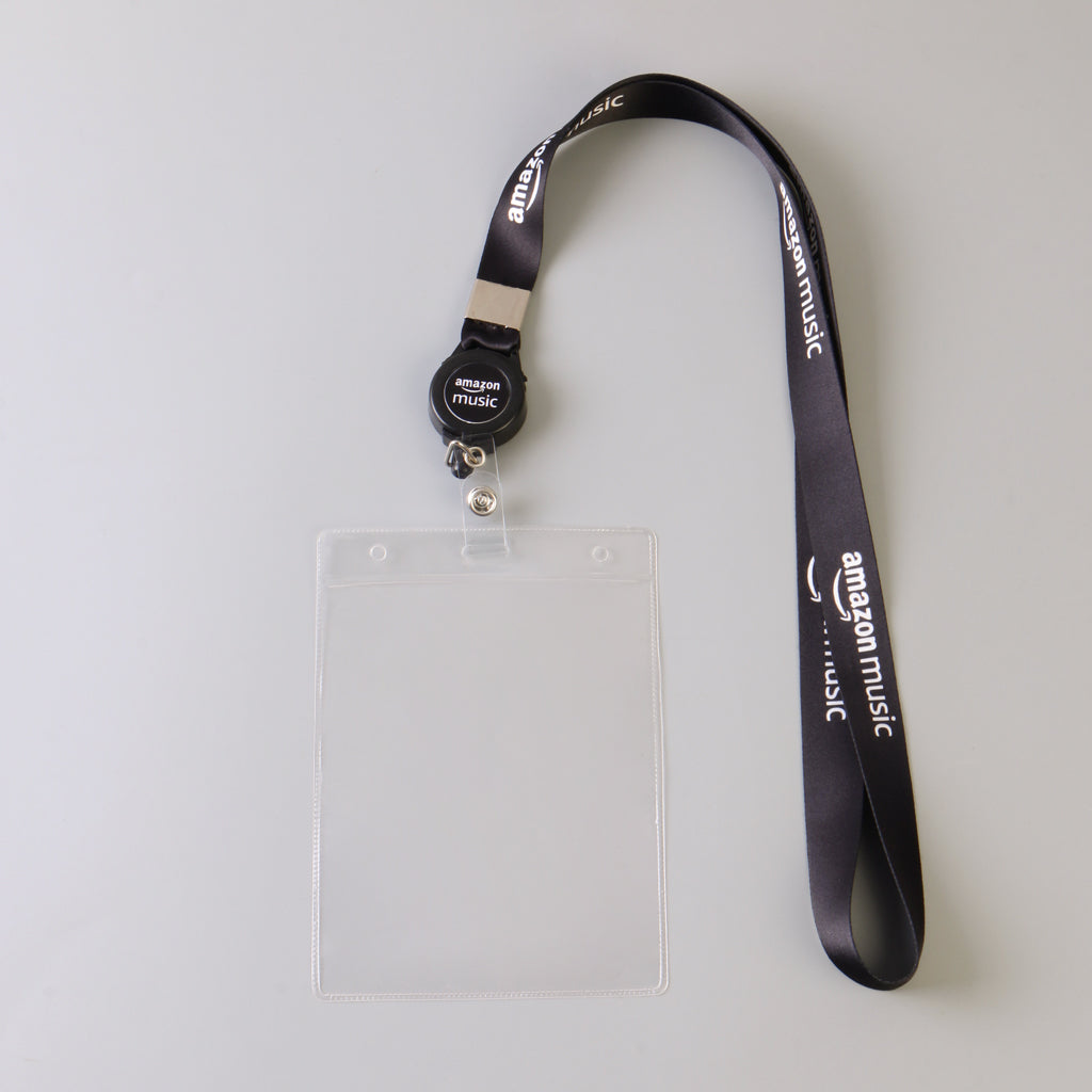 Card Holder With Lanyard - Amazon Music Card Holder With Lanyard - Amazon Music
