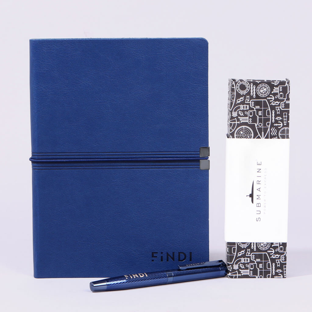 Findi - Customized Diary & Pen. Findi - Customized Diary & Pen.