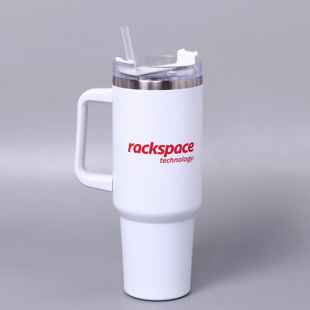 Rackspace Technology - Customized Corporate Insulated Sipper Flask with Straw Rackspace Technology - Customized Corporate Insulated Sipper Flask with Straw