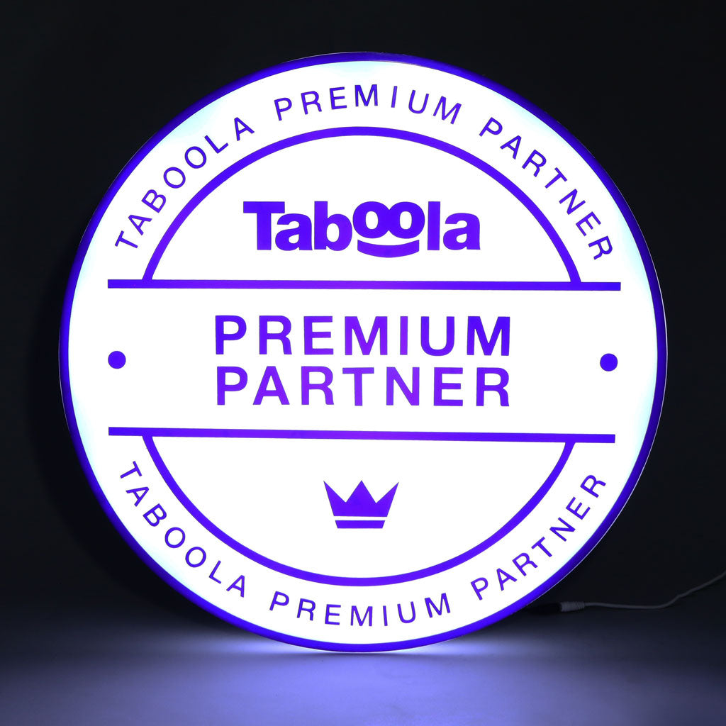 2D Electric Sign Board - Taboola 2D Electric Sign Board - Taboola