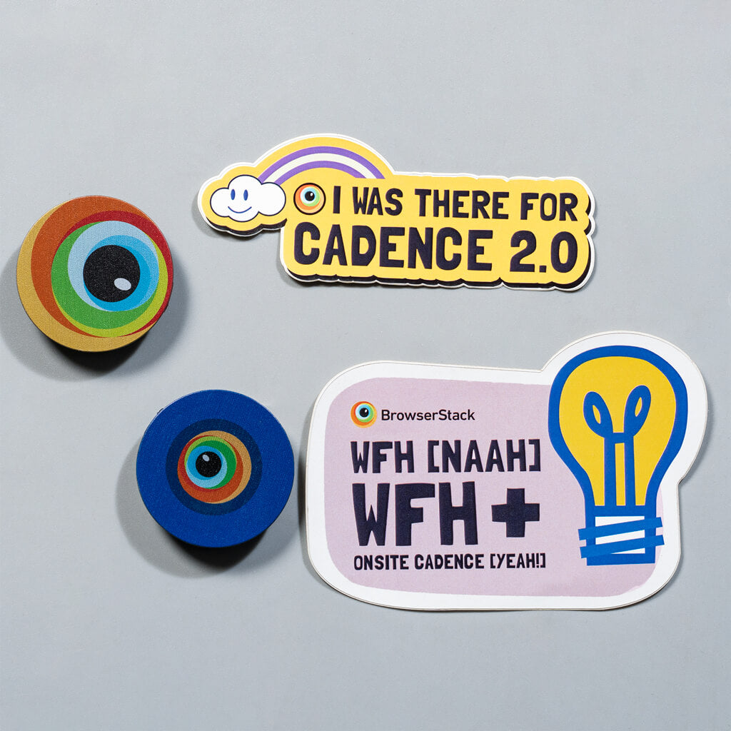 Custom Pop Socket & Sticker - BrowserStack