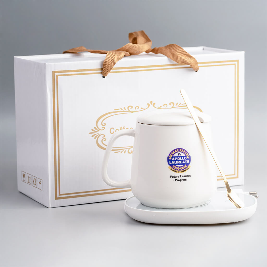 Coffee Mug With Electric Warmer - Apollo Laureate