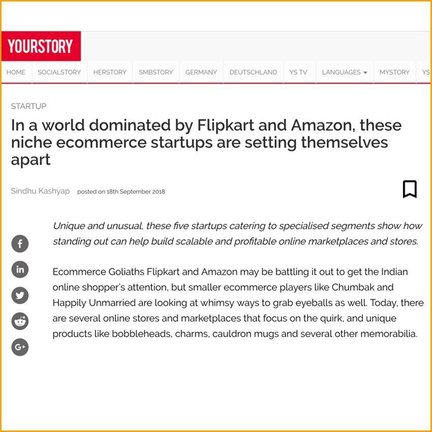 YourStory | In a world dominated by Flipkart and Amazon, these niche e-commerce startups are setting themselves apart