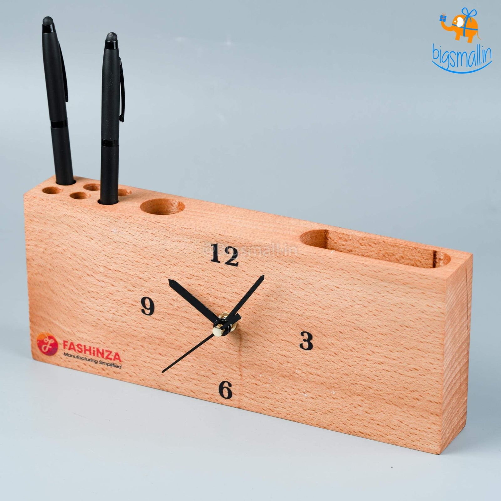 Customized Wooden Table Clock - FASHiNZA Customized Wooden Table Clock - FASHiNZA