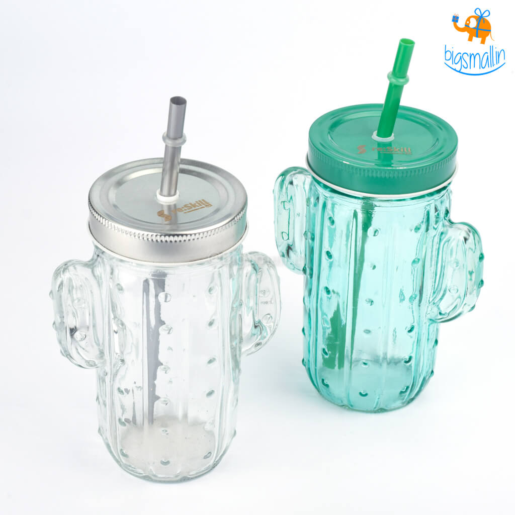Cactus Mason Jar - re:Skill Cactus Mason Jar - re:Skill
