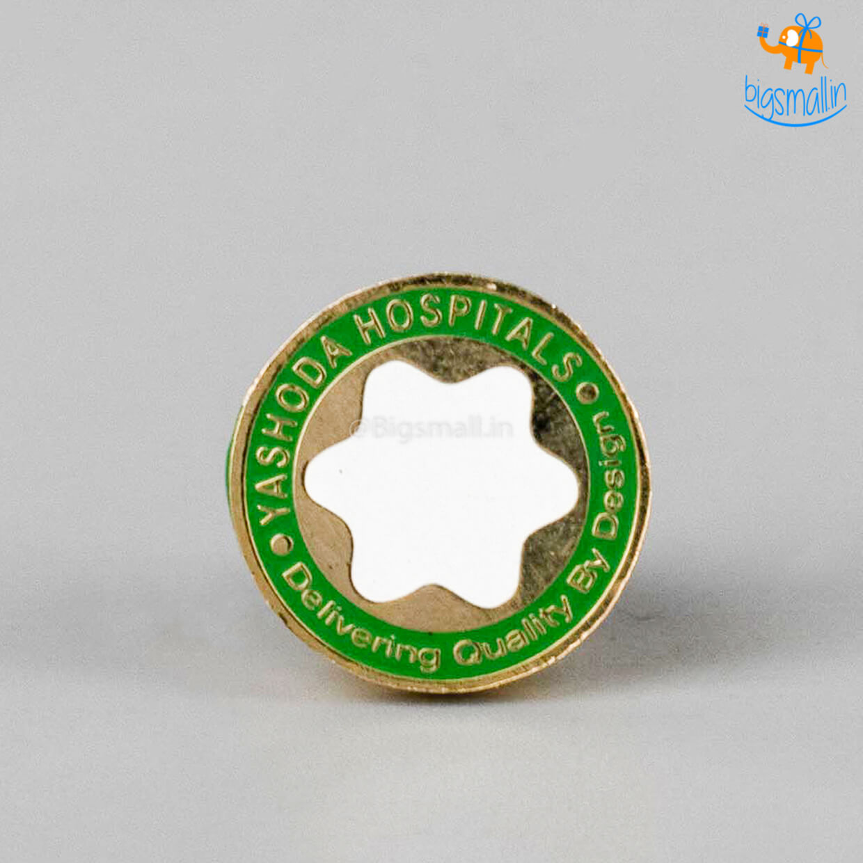 Customized Lapel Pin - Yashoda Hospitals Customized Lapel Pin - Yashoda Hospitals