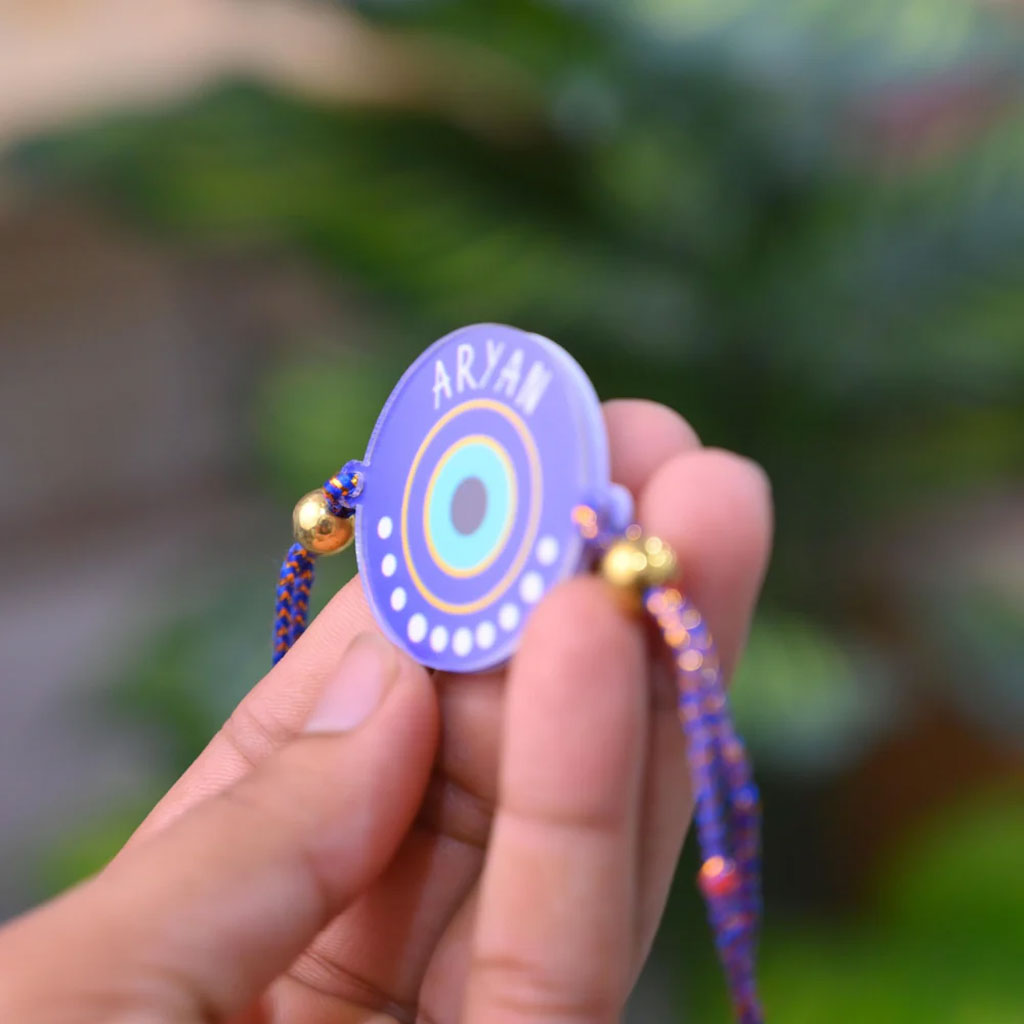 Personalised Evil Eye Rakhi