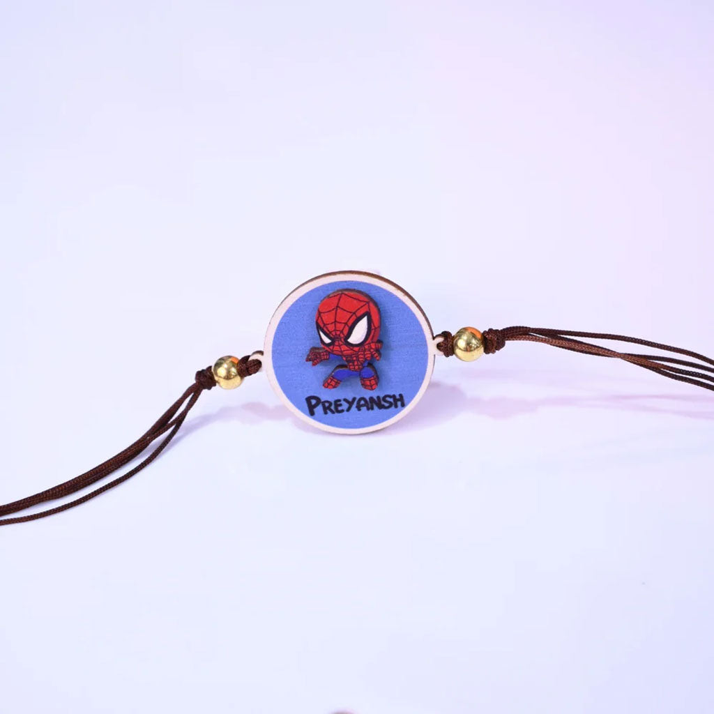 Personalised Spiderman Rakhi