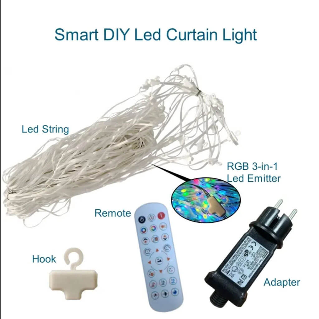 Smart LED Curtain Lights