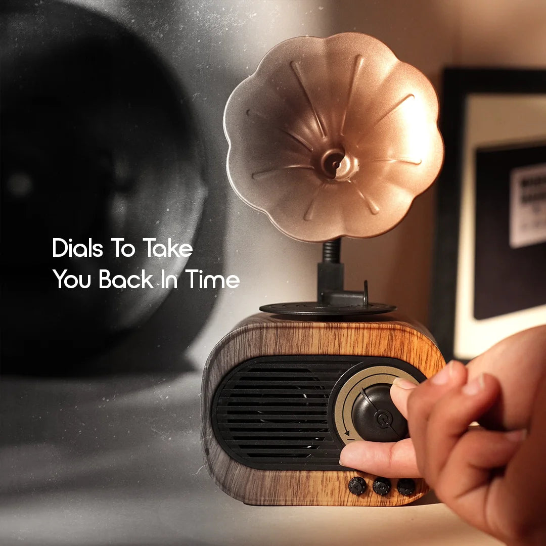 Vintage Gramophone Bluetooth Speaker Vintage Gramophone Bluetooth Speaker