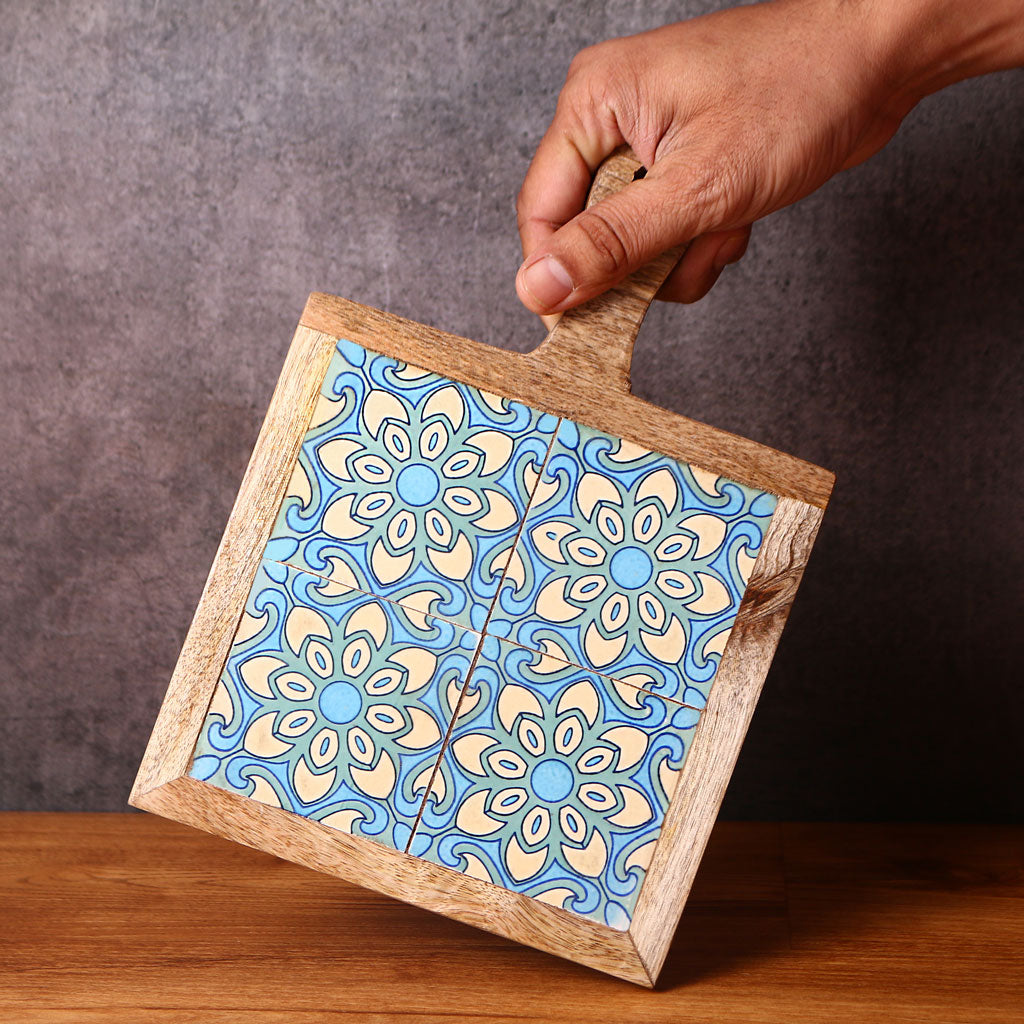Moroccan Wooden Tea Coaster
