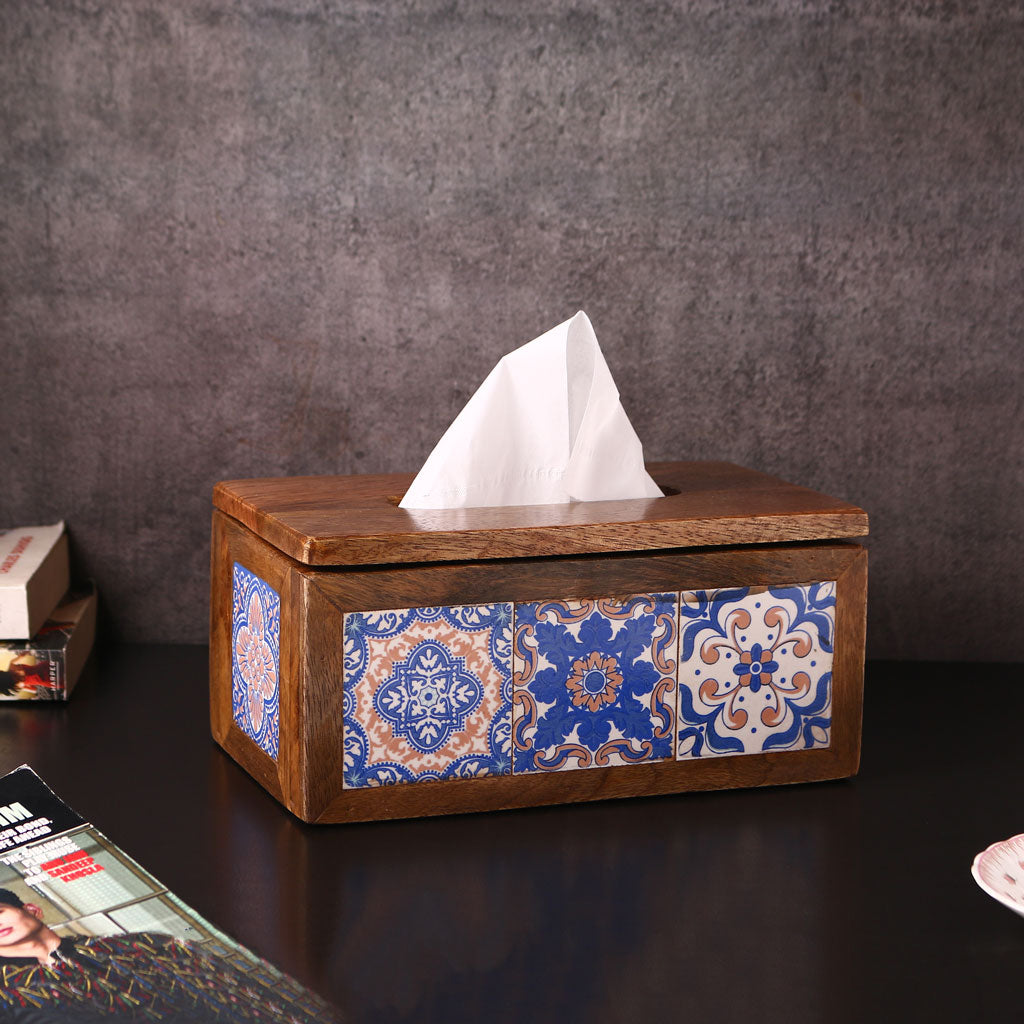 Moroccan Mosaic Tissue Box Moroccan Mosaic Tissue Box