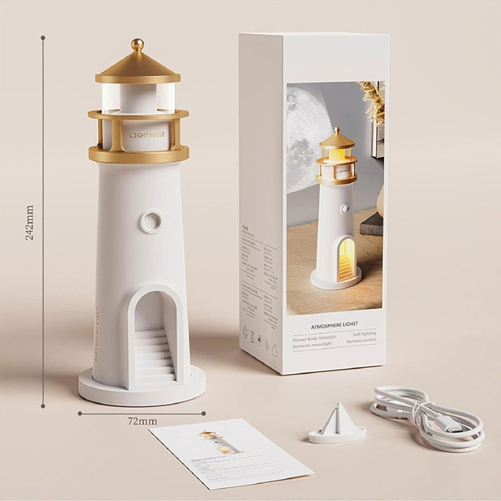 Lighthouse Lamp with Projector Lighthouse Lamp with Projector