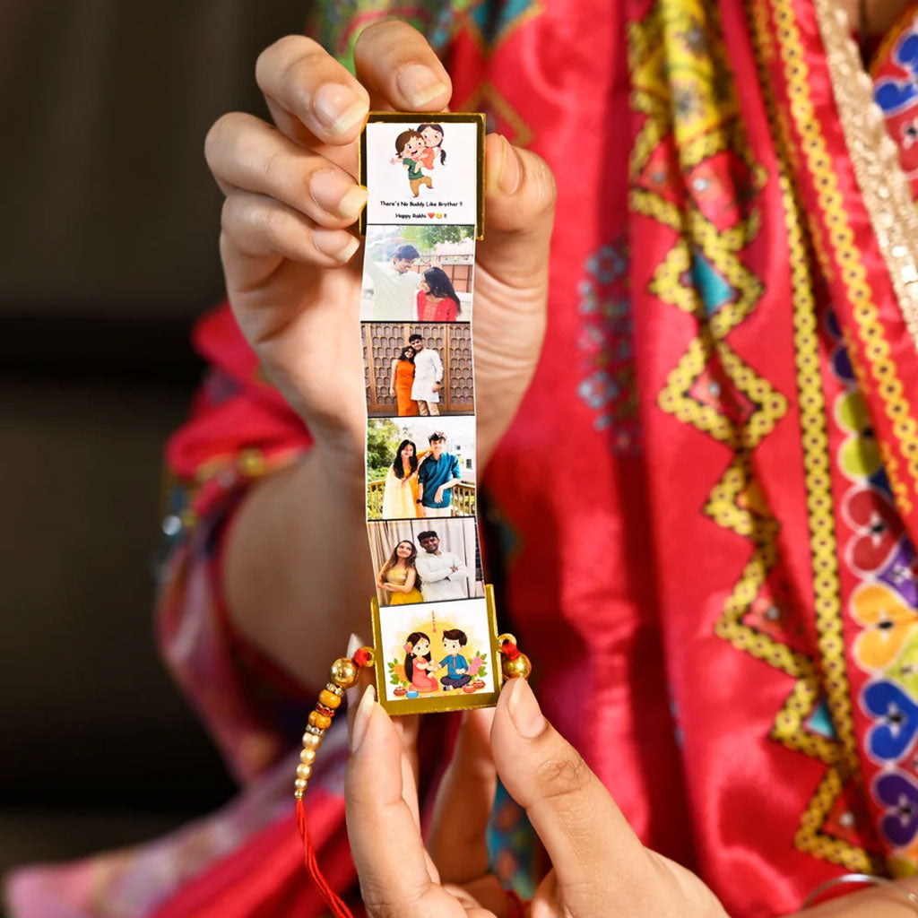 Personalised Photo Pop-Up Rakhi