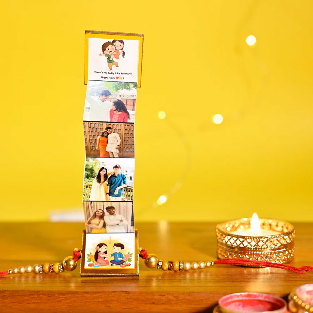 Personalised Photo Pop-Up Rakhi
