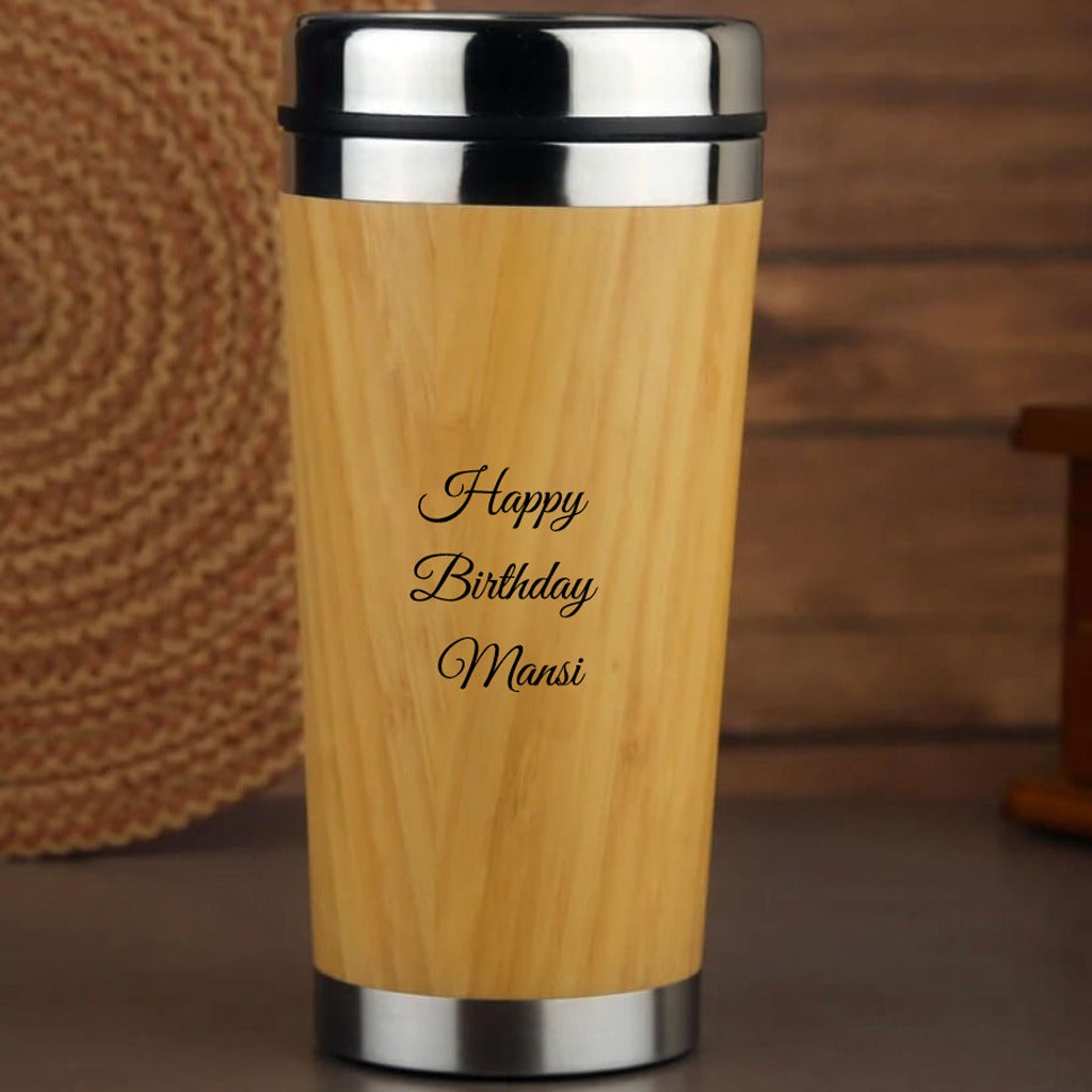 Eco-Friendly Bamboo Flask Eco-Friendly Bamboo Flask