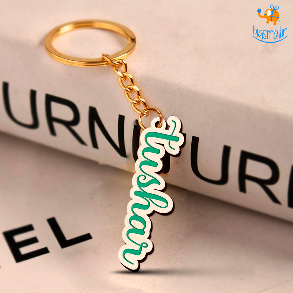 Personalized Wooden Keychain | COD Not Available