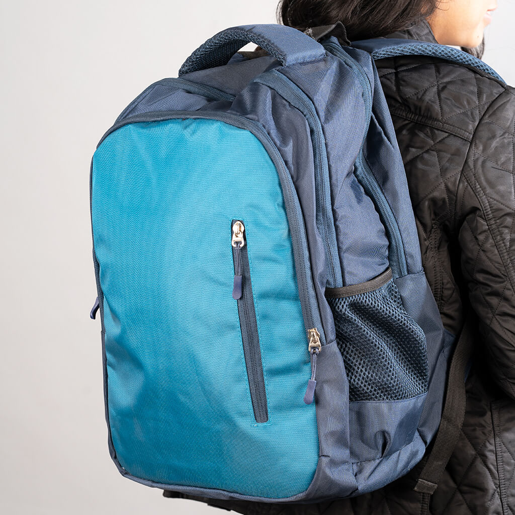 Classic Blue Laptop Backpack