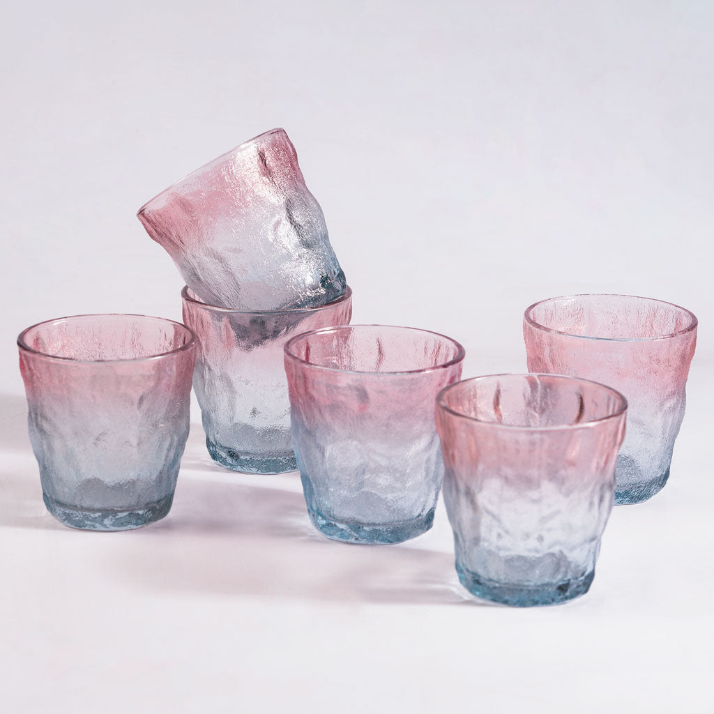 Ombre Glacier Glass - Set of 6