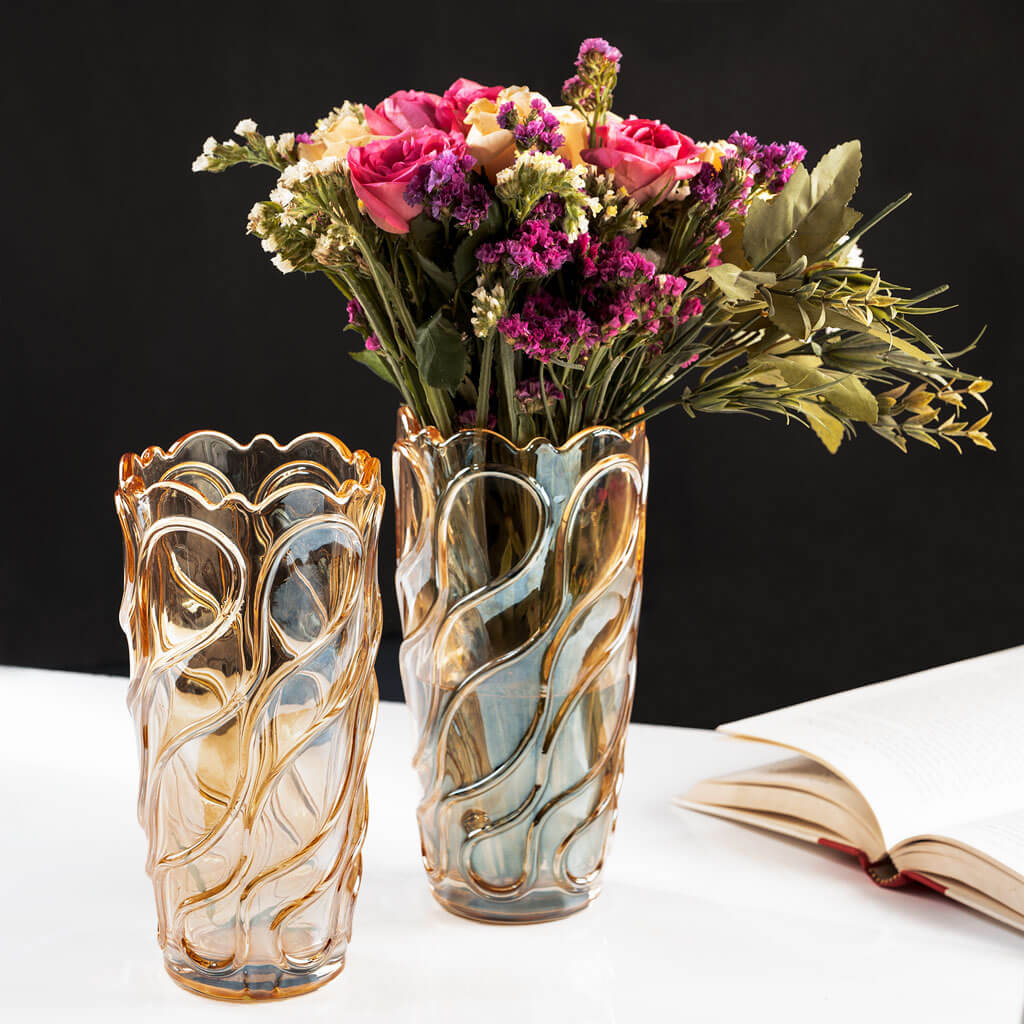 Crystal Glass Flower Vase