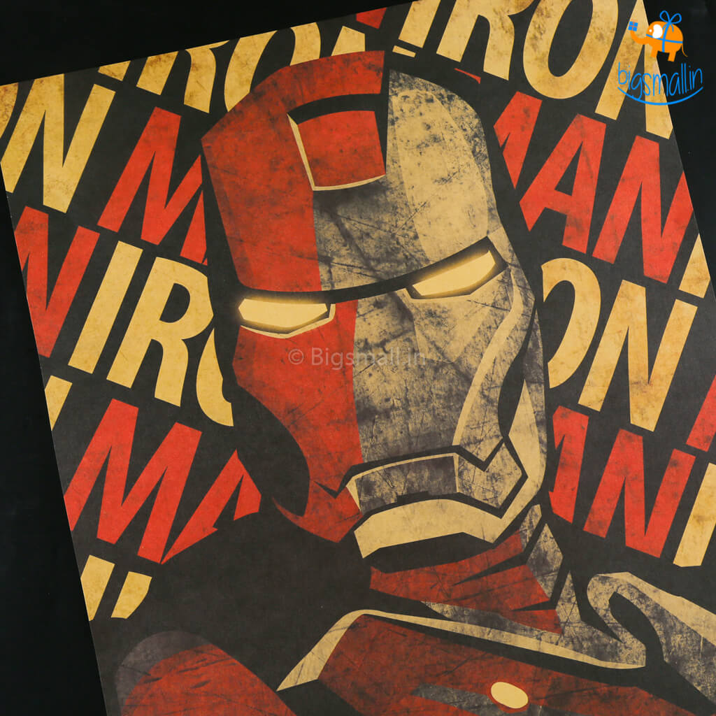 Vintage Iron Man Poster