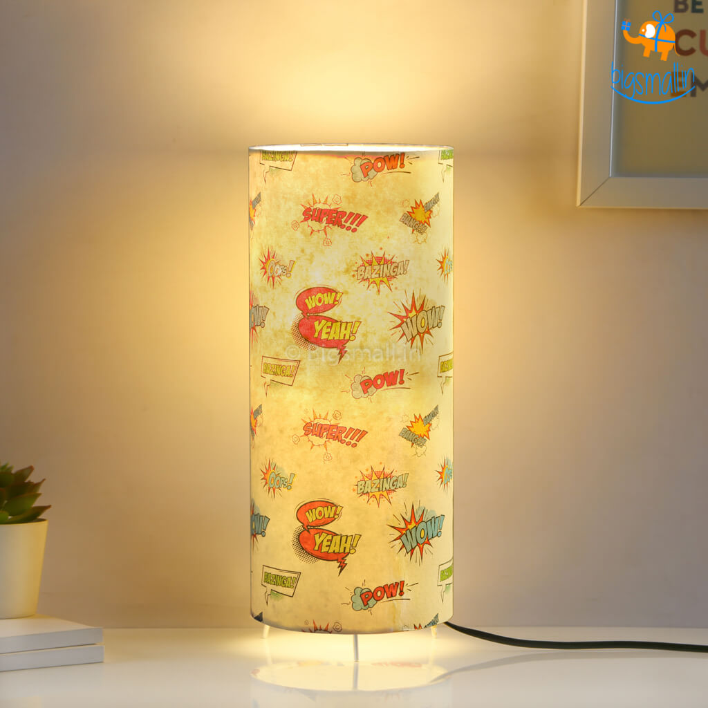 Comic Expressions Table Lamp