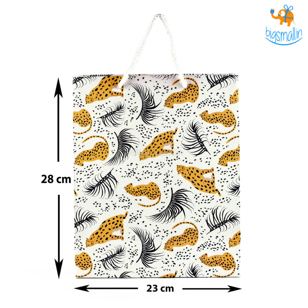 Cheetah Printed Gift Bags