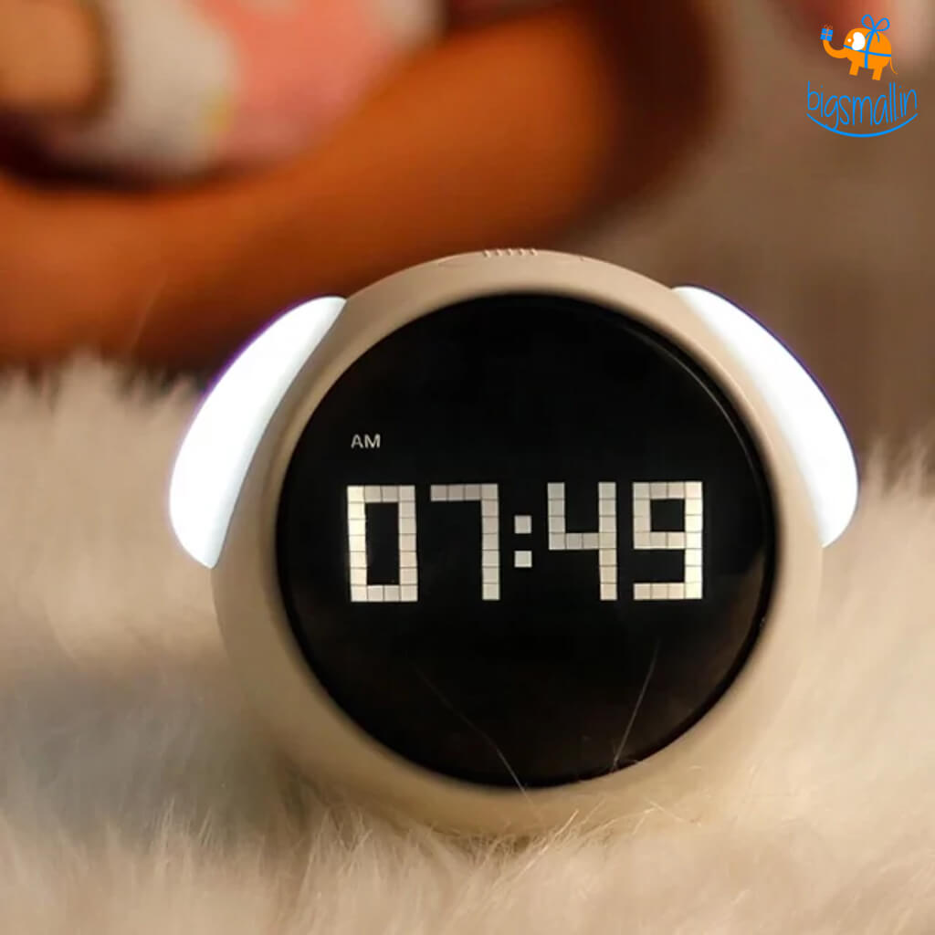 Buy Digital Emoji Alarm Clock Online  Night Light Function –