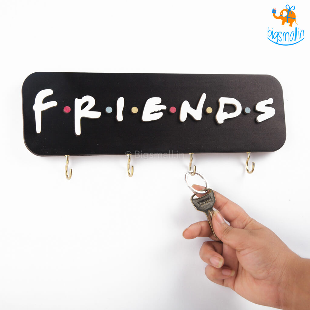 Friends Wooden Key Holder –