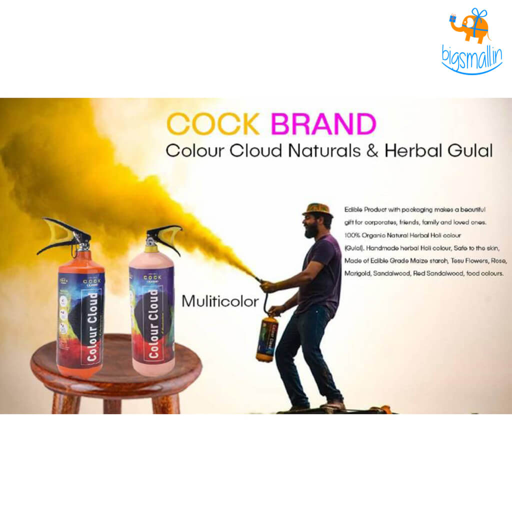 Holi Gulal Color Cloud