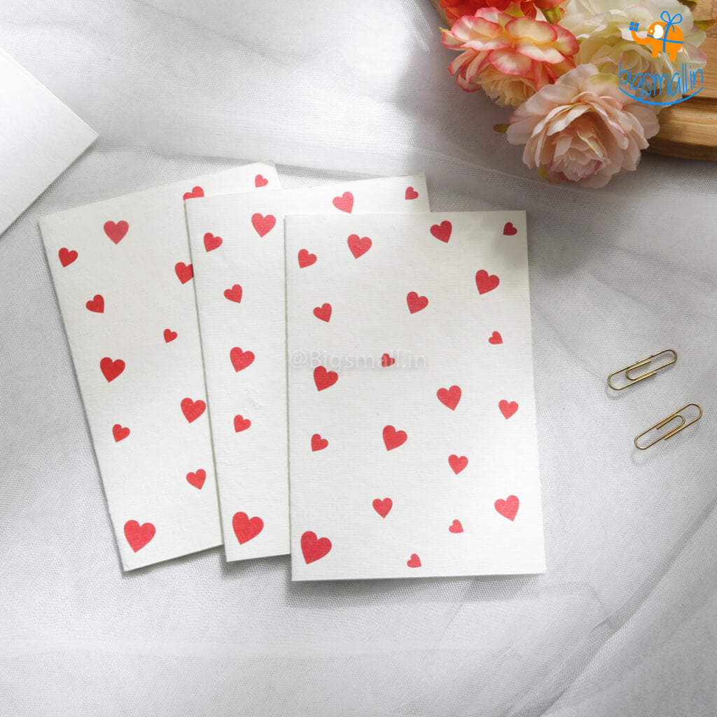 Little Hearts Greeting Card - Set of 3