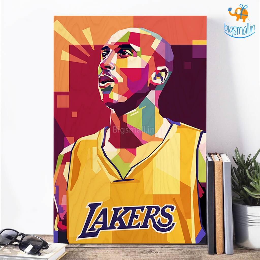 Kobe Bryant Printed Wooden Frame – Bigsmall.in
