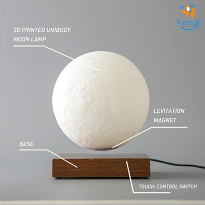 Levitating Moon Lamp - bigsmall.in