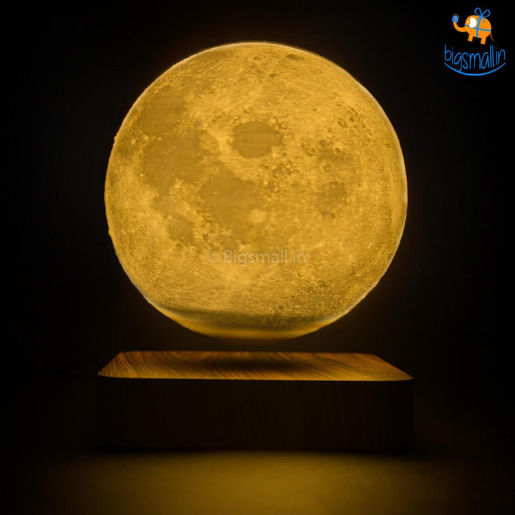 Levitating Moon Lamp - bigsmall.in