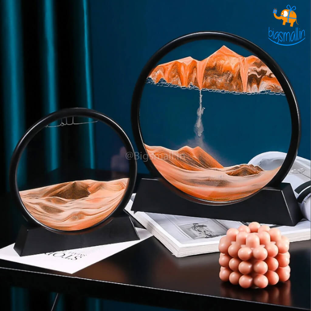 Moving Sandscape Decorative Figurine Moving Sandscape Decorative Figurine