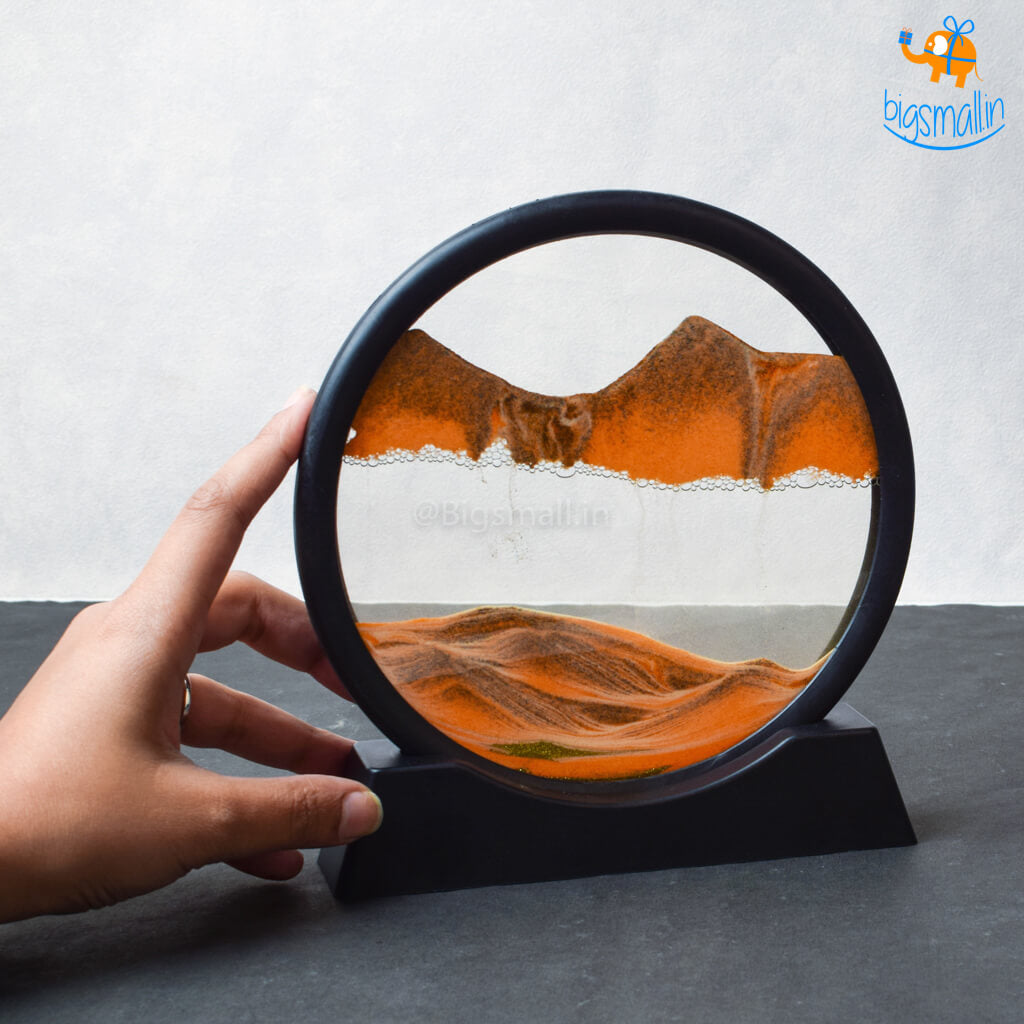 Moving Sandscape Decorative Figurine Moving Sandscape Decorative Figurine