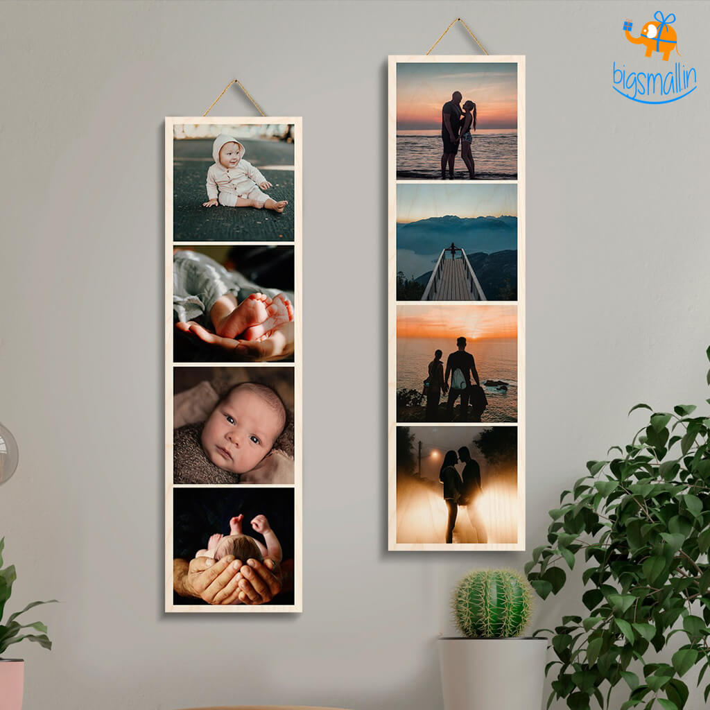 Personalized Photo Strip Wall Hanging