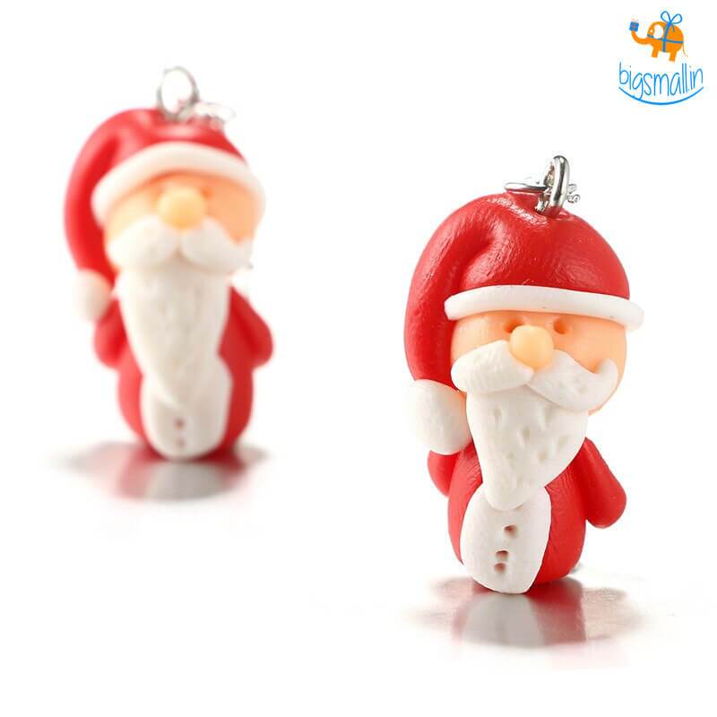 Santa Earrings - bigsmall.in