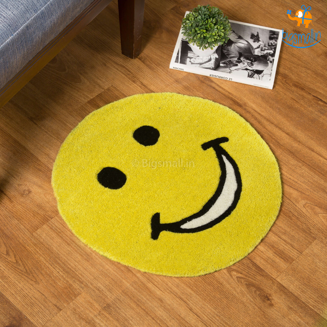 Smiley Round Rug Smiley Round Rug