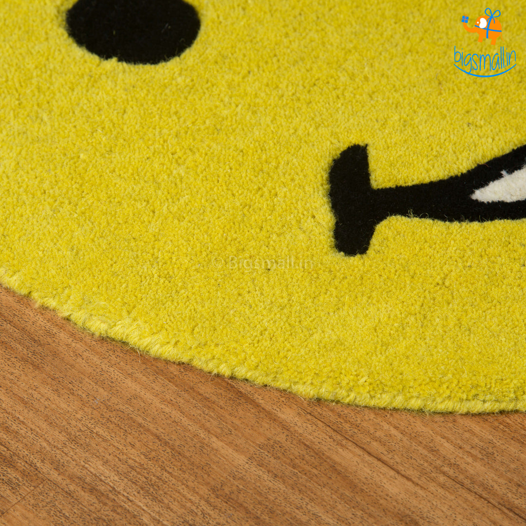 Smiley Round Rug Smiley Round Rug