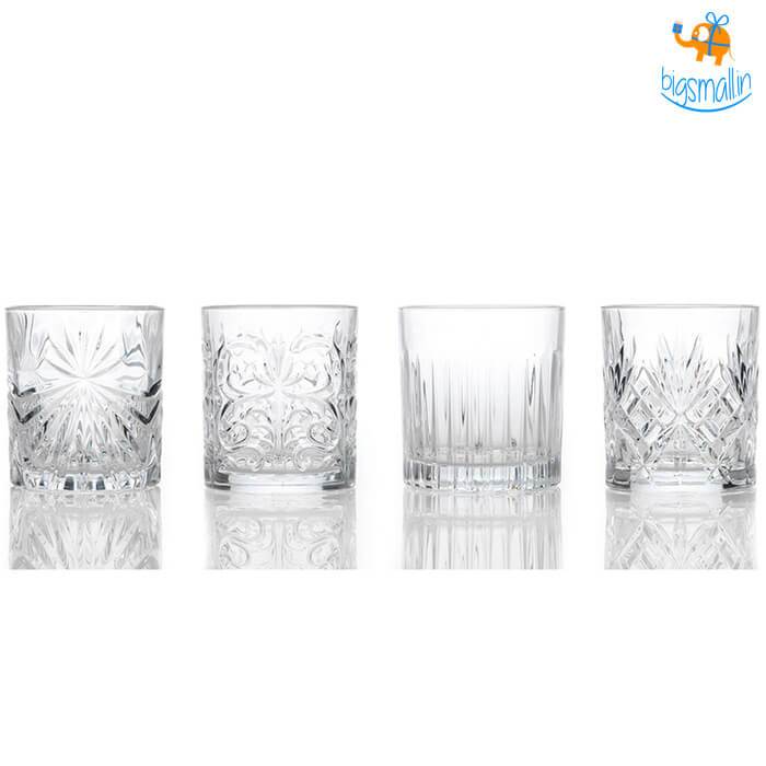 Spirits of Tuscany Crystal Glasses - Set of 4 - bigsmall.in