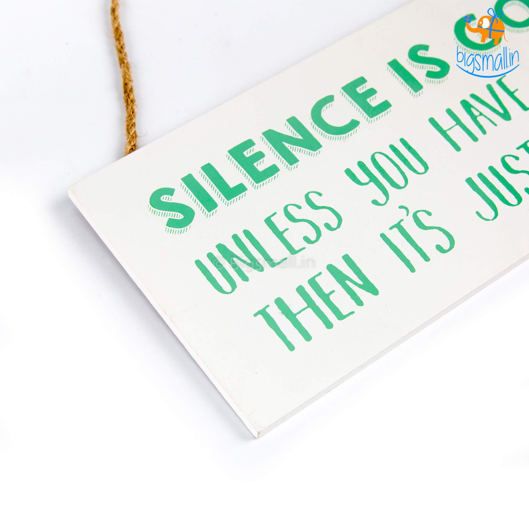 Toddler Alert Hanging Board