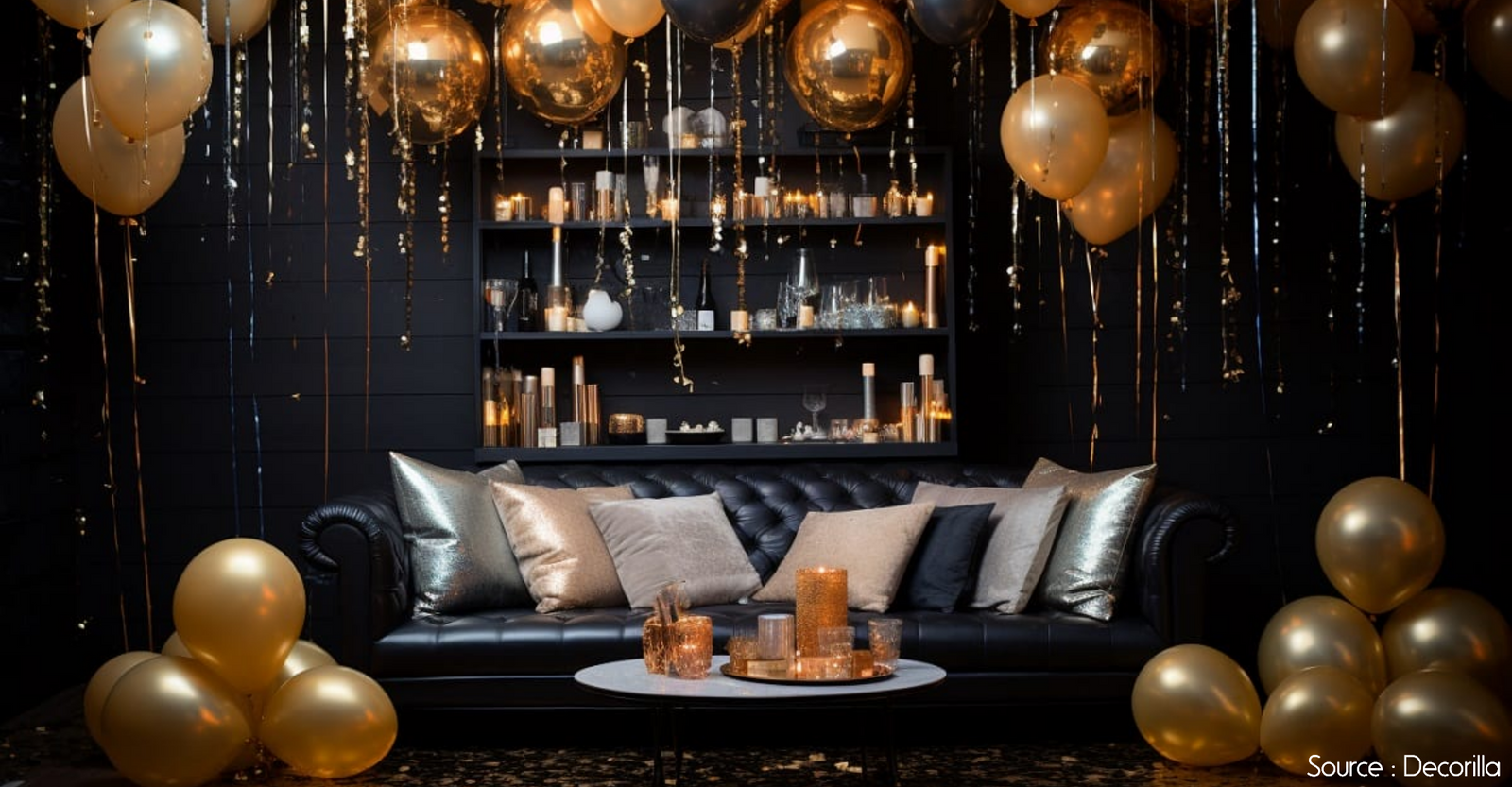 Try Out These Amazing New Year's Eve Decorations