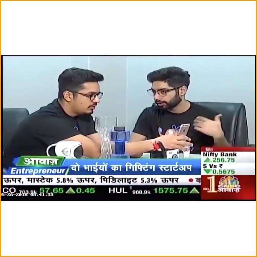 CNBC Awaaz | Awaaz Entrepreneur | Bigsmall.in - Unique Gifts Startup Story