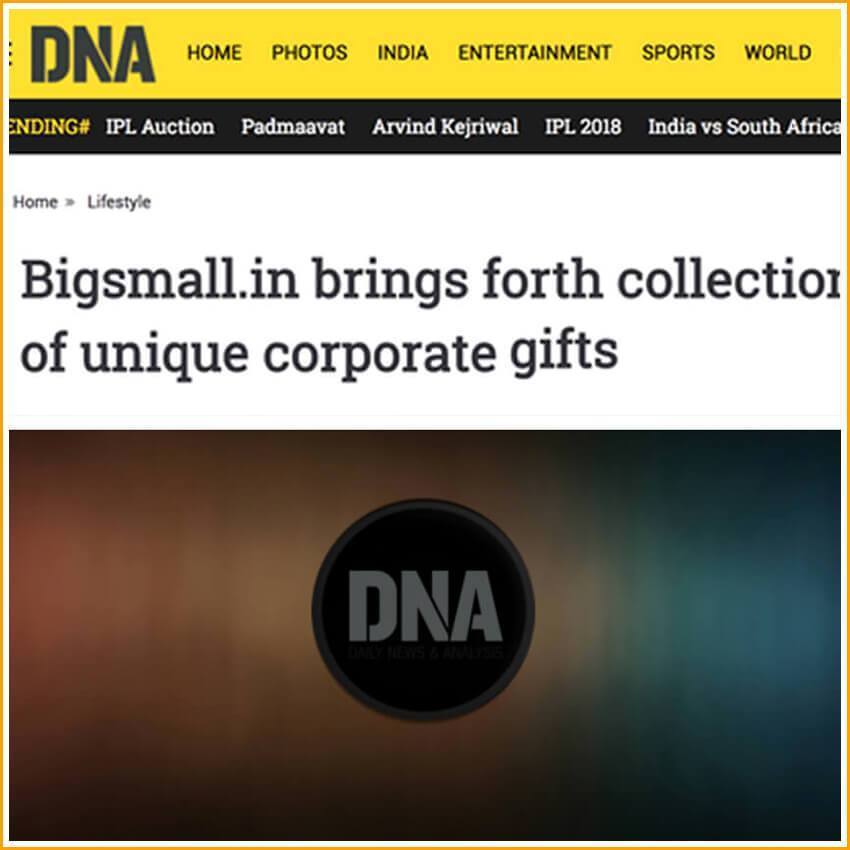 DNA India | Bigsmall.in brings forth collection of unique corporate gifts