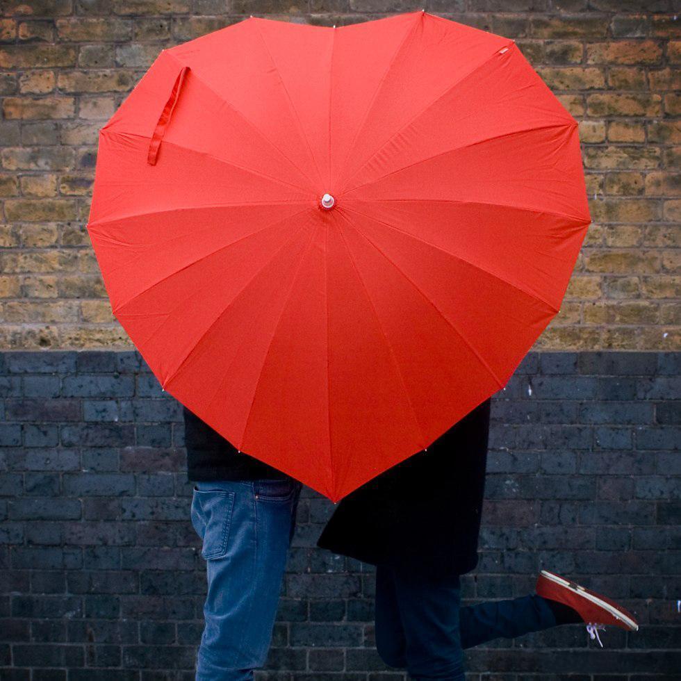 A Heart Umbrella for a person who owns your heart!