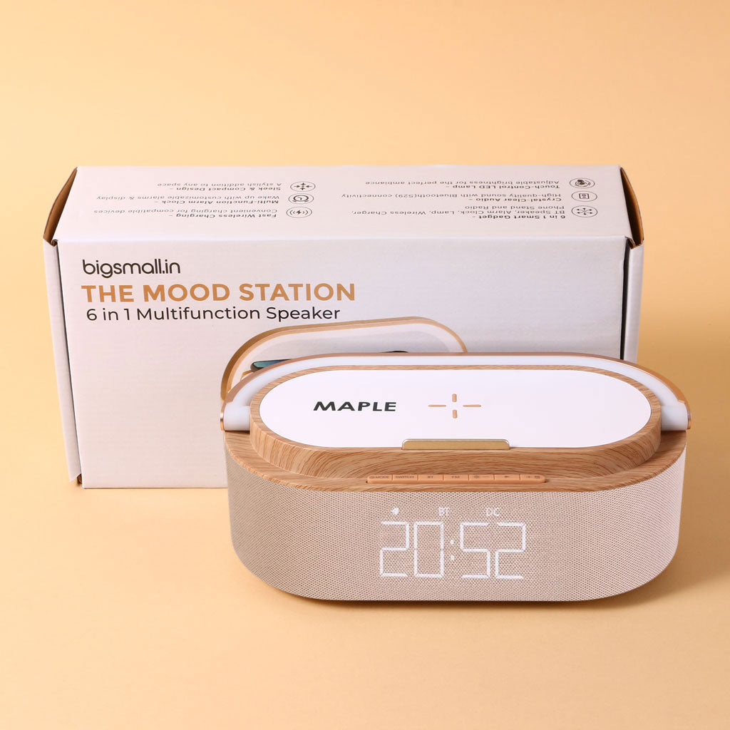 Maple - Customized Mood Station 6 in 1 Multifunction Speaker