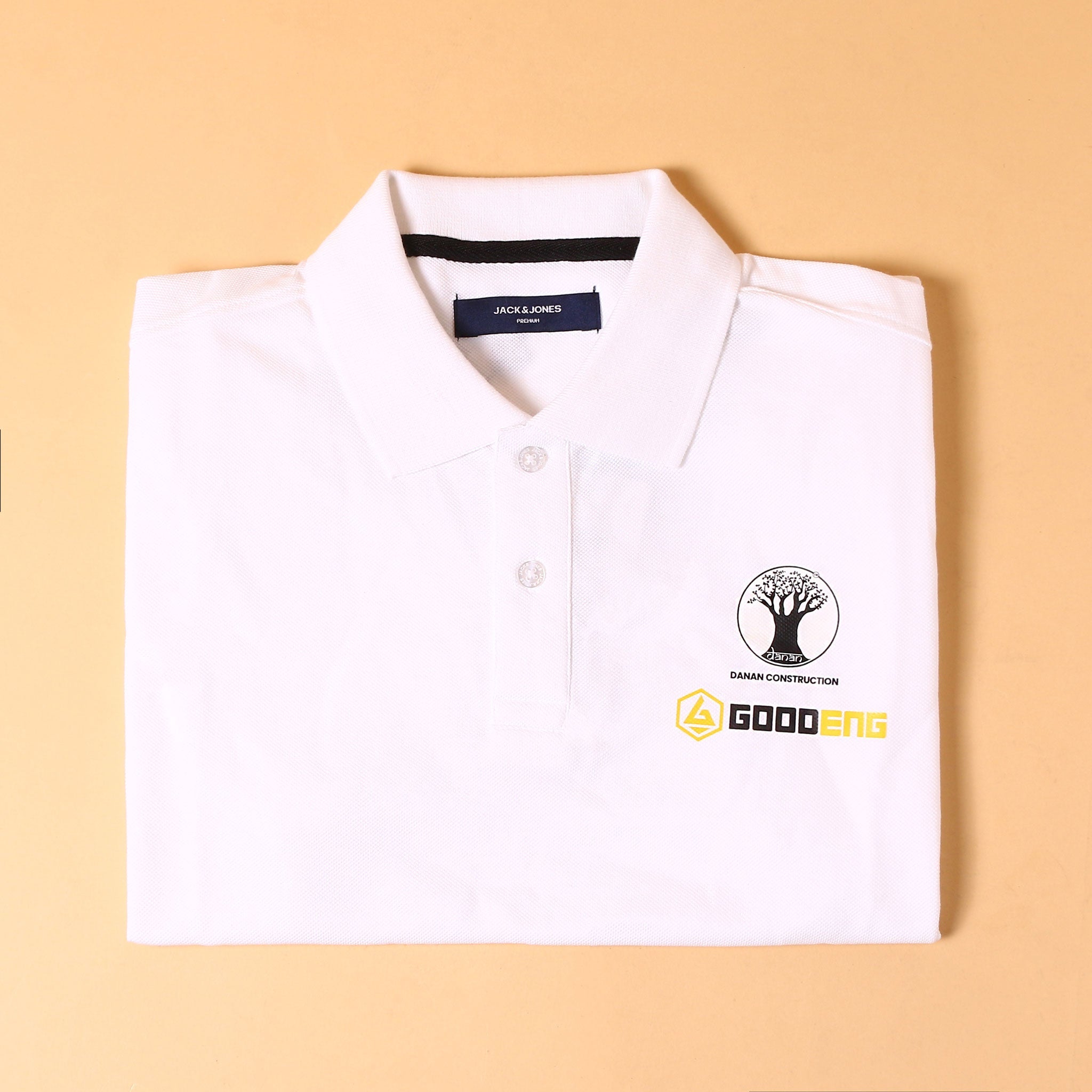 Danan Construction - Customized Jack &amp; Jones Polo T- Shirt