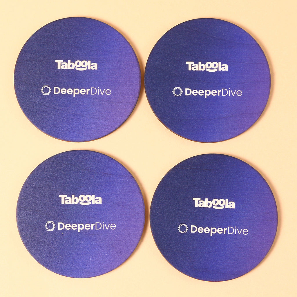Taboola - Customized Coasters