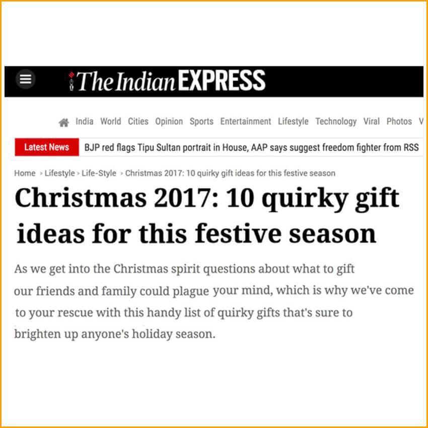 The Indian Express | Christmas 2017: 10 quirky gift ideas for this festive season
